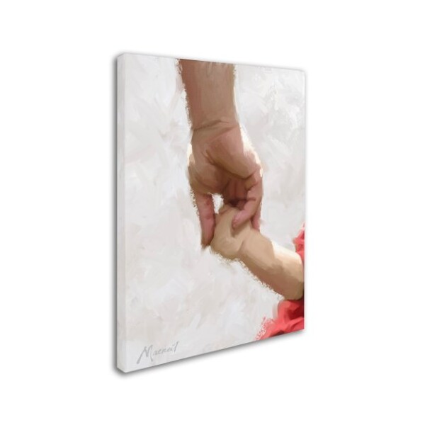 The Macneil Studio 'Holding Hands' Canvas Art,18x24